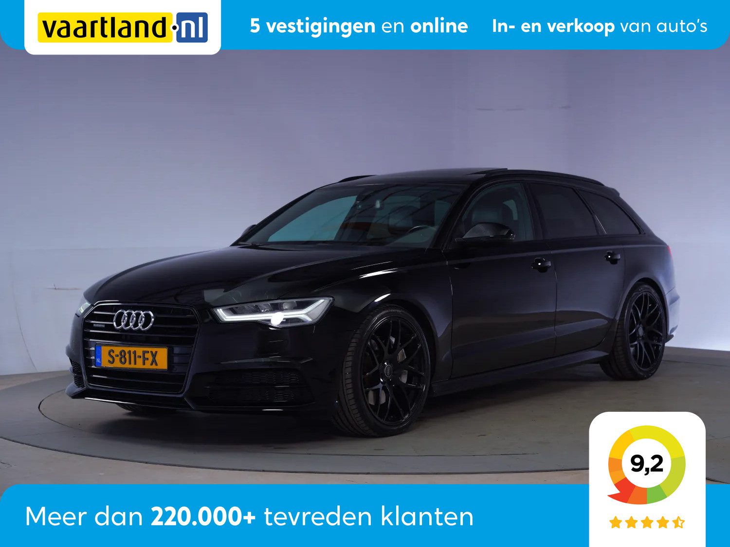 Audi A6 3.0 TFSI Quattro Premium Edition S-line [ Half leder Pano Bi-xenon ]