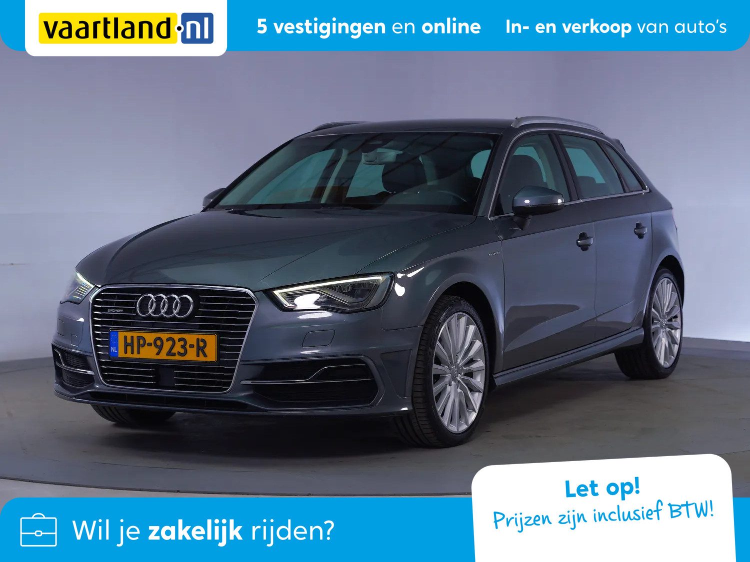 Audi A3 SPORTBACK 1.4 e-tron PHEV Ambition Pro Line plus [ Full led Navi Sportstoelen ]