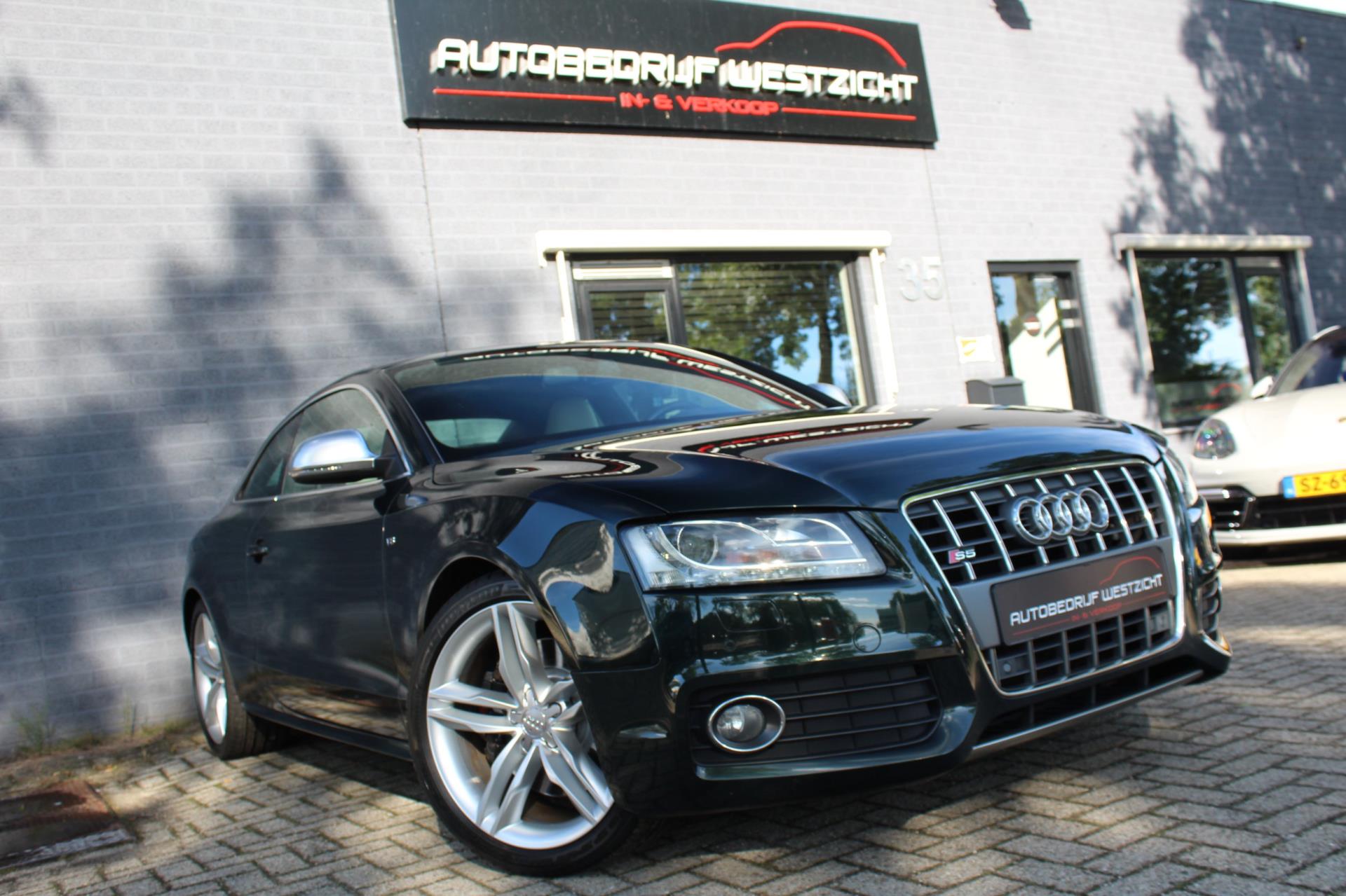 Audi A5 Coupé 4.2 FSI S5 quattro V8 355pk Groen, Automaat