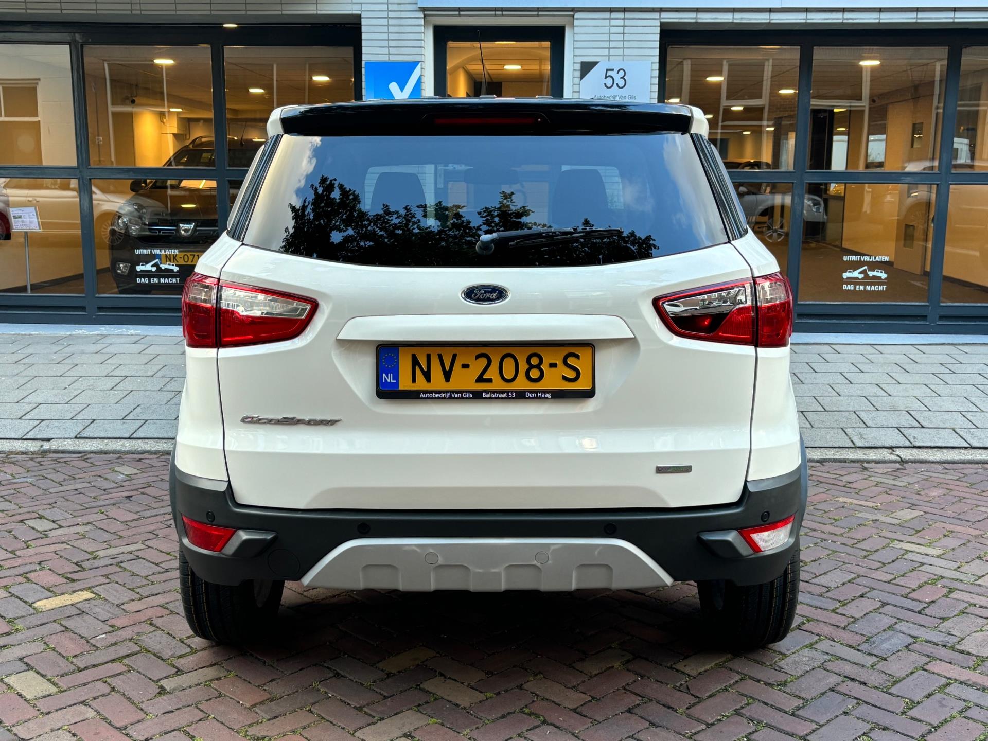 Ford EcoSport 1.0 EcoBoost Titanium S | AIRCO | KEYLESS | NAVIGATIE | PDC | LMV 17 | 1/2 LEDER | STOELVERWARMING |