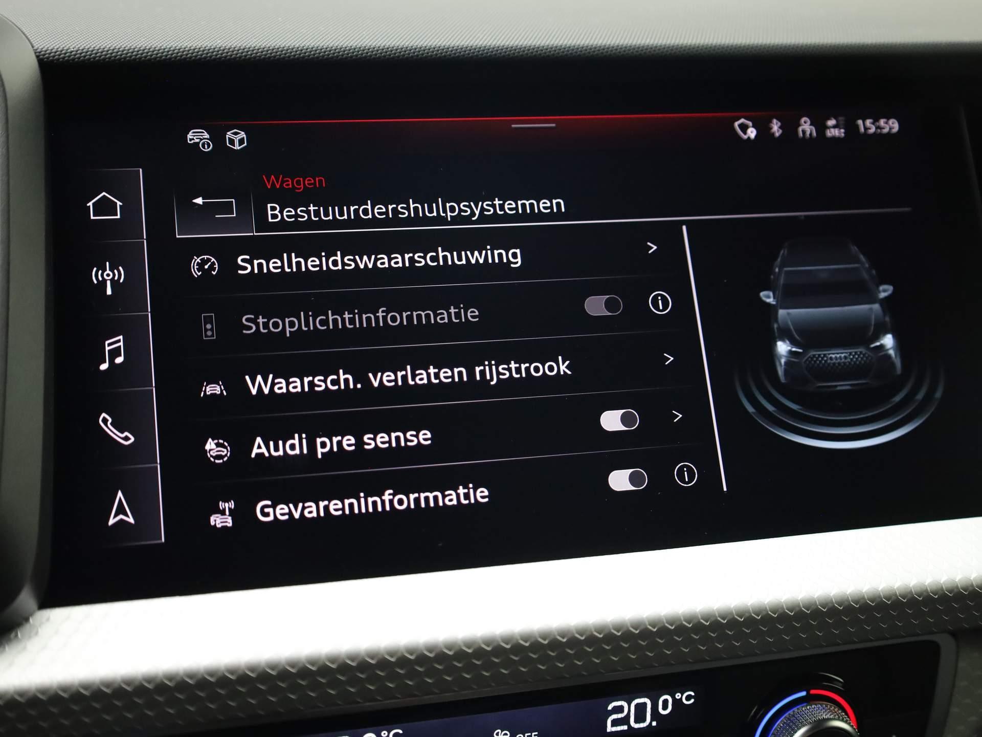 Audi A1 allstreet 25 TFSI/95PK Advanced · Navigatie · Parkeersensoren + camera · Leder/stof · Garantie 19-11-2028 of 100000km