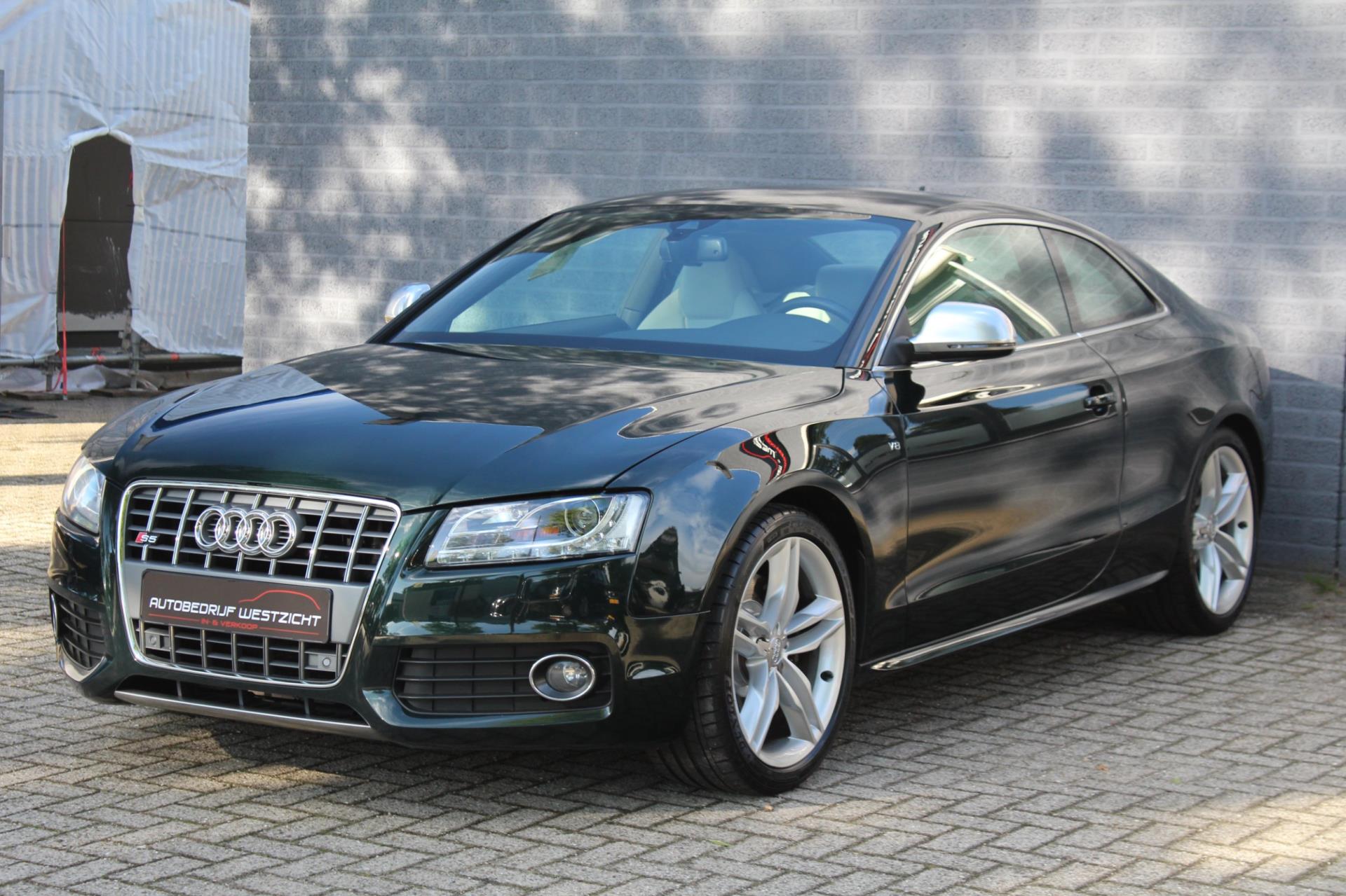 Audi A5 Coupé 4.2 FSI S5 quattro V8 355pk Groen, Automaat