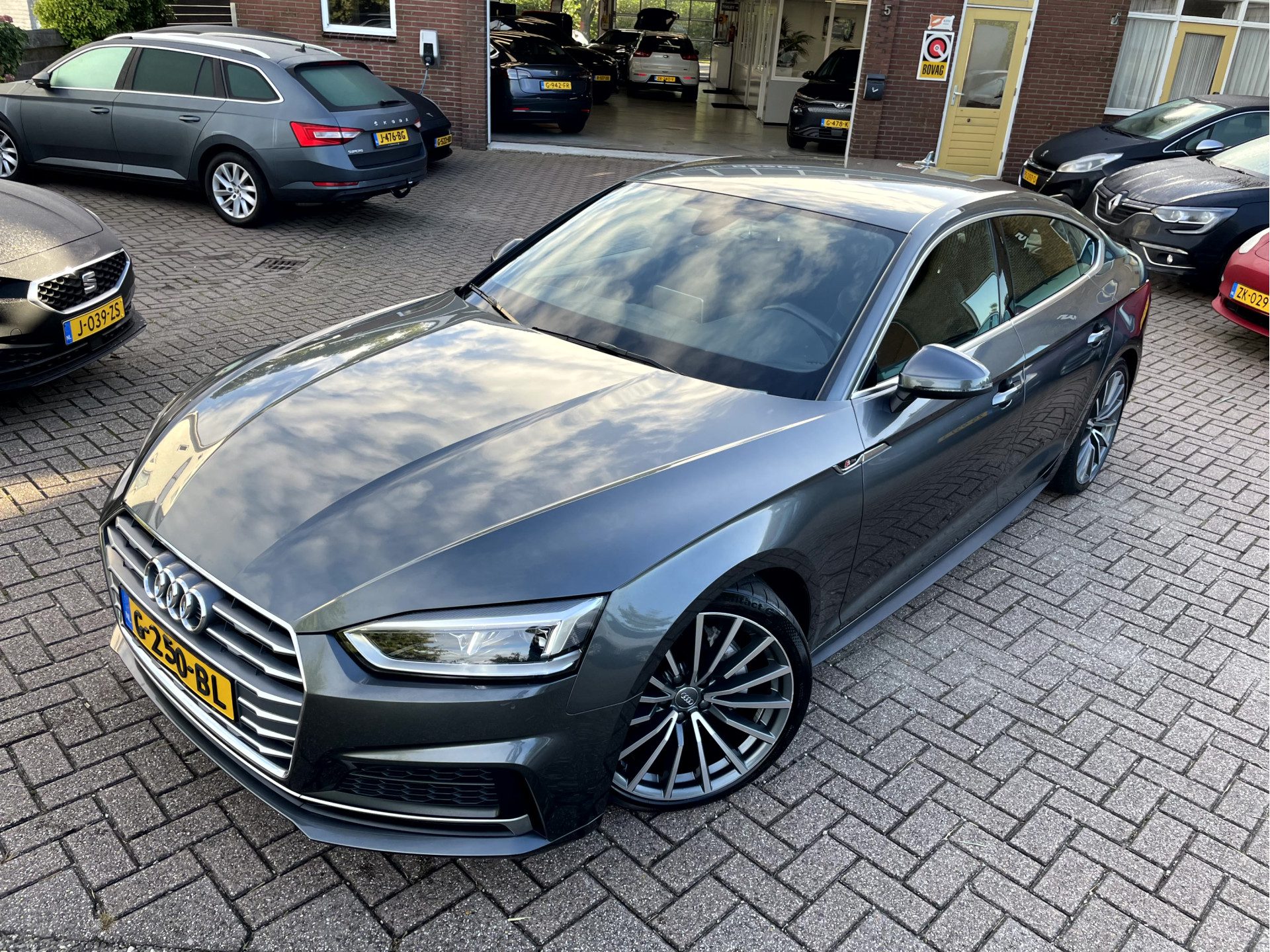 Audi A5 Sportback 2.0 TDI 190pk Sport S-line Edition NL. Auto, Virt.Cockpit, 19”Lmv