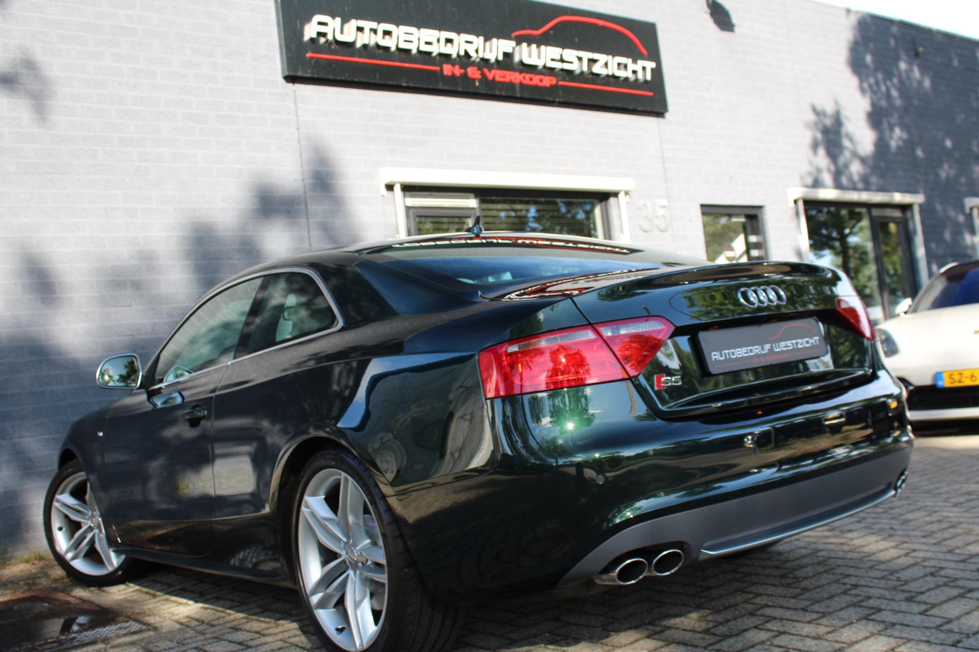 Audi A5 Coupé 4.2 FSI S5 quattro V8 355pk Groen, Automaat