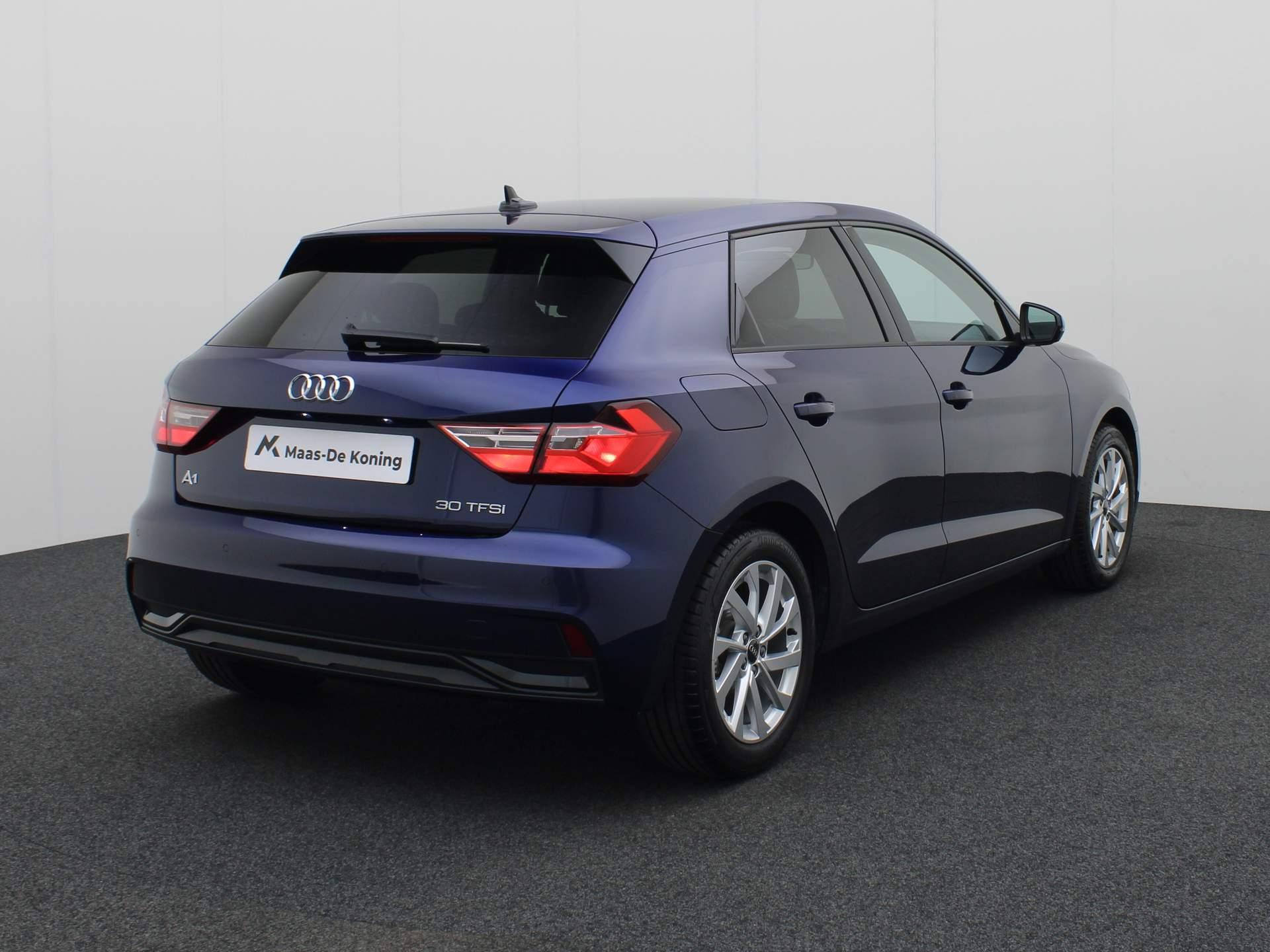 Audi A1 Sportback 30 TFSI/110PK Advanced · Parkeersensoren · Sportstoelen · Stoelverwarming · Garantie tot 14-05-2028 of 100000km