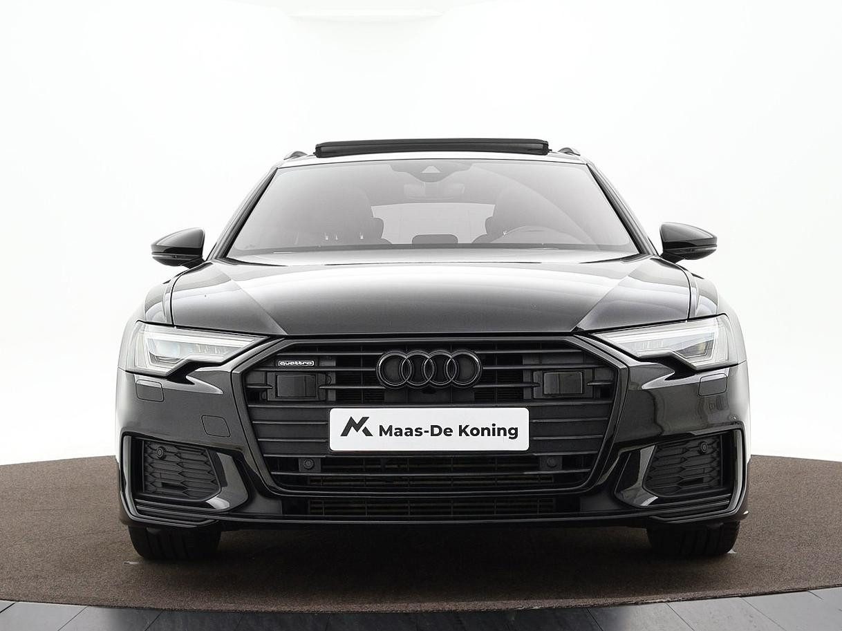 Audi A6 Avant 55 TFSIe 367pk S-Tronic Quattro Competition | Panoramadak | Keyless | Alarmklasse 3+5 | Elek. Achterklep | Afn. Trekhaak | ACC | Camera | Elek. Voorstoelen + Geheugen Bestuurder | 19″Velgen | Garantie t/m 17-08-2025 of 100.000km