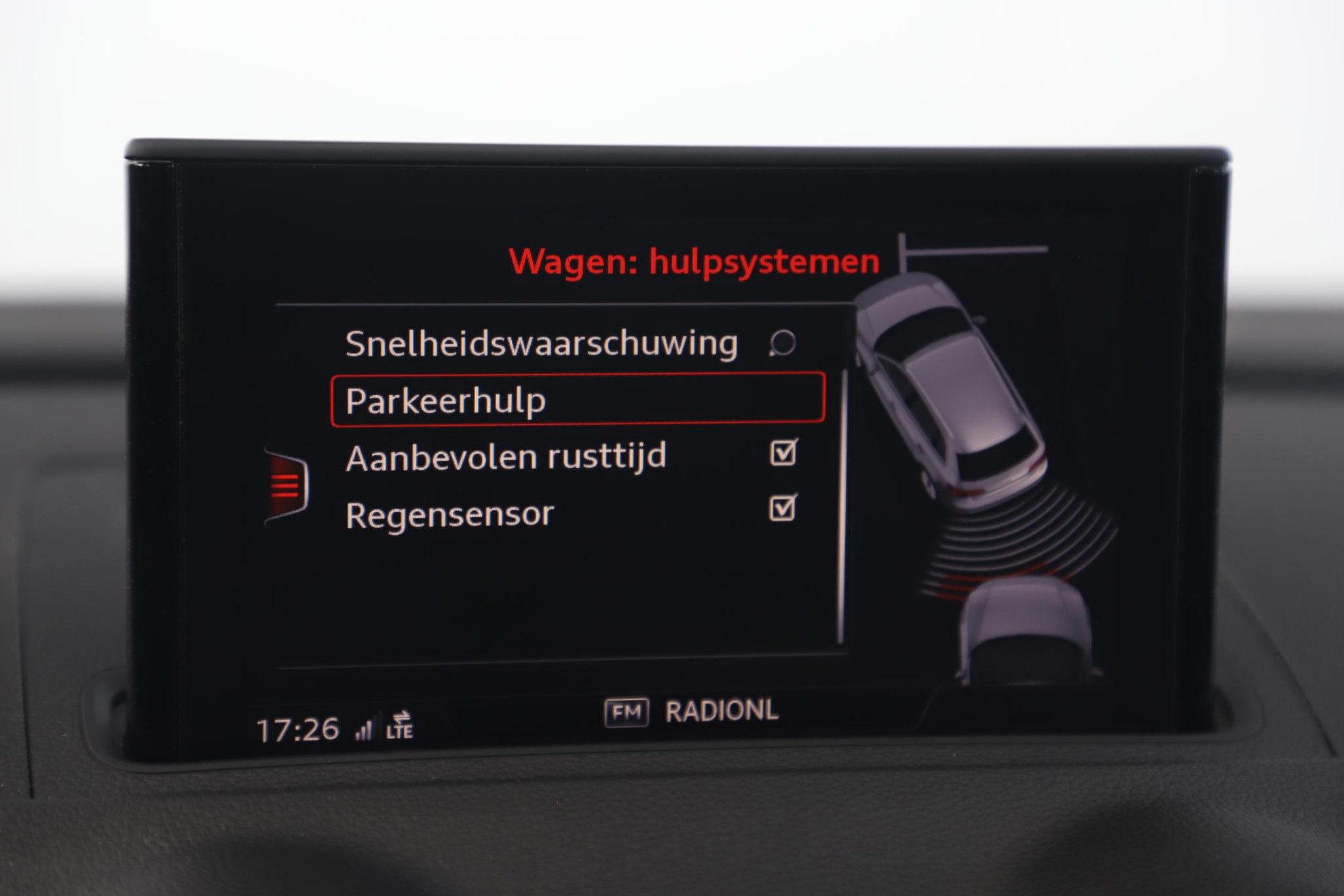 Audi A3 Sportback 30 TFSI S Line Sport Virtual Cockpit Half Leder Stoelverwarming Navigatie Carplay Android 18 inch S-Line LMV Full LED Clima Cruise Parkeersensor