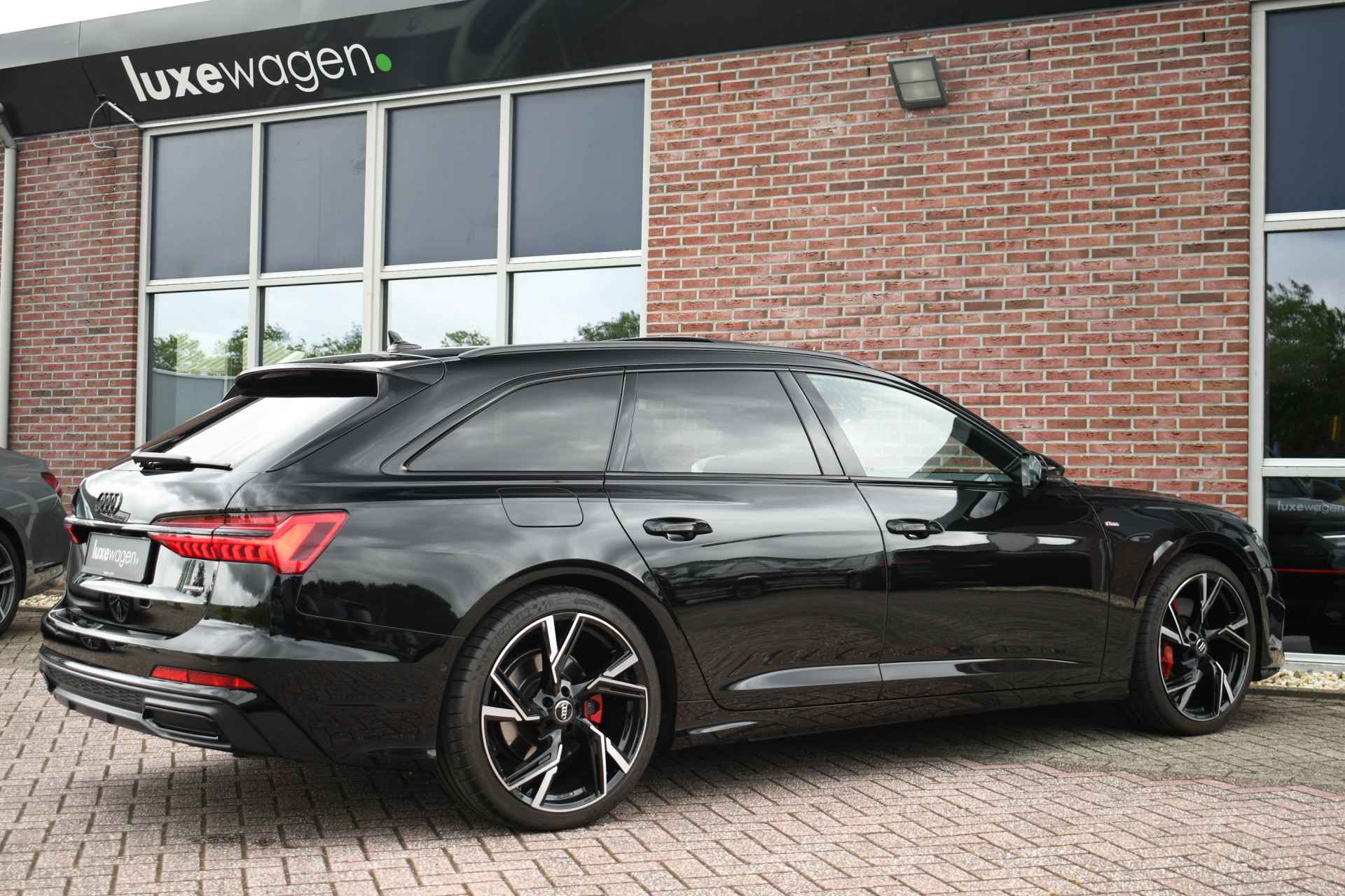 Audi A6 Avant 55 TFSI e quattro Competition Pano B&O HUD ACC 21inch Black-optic