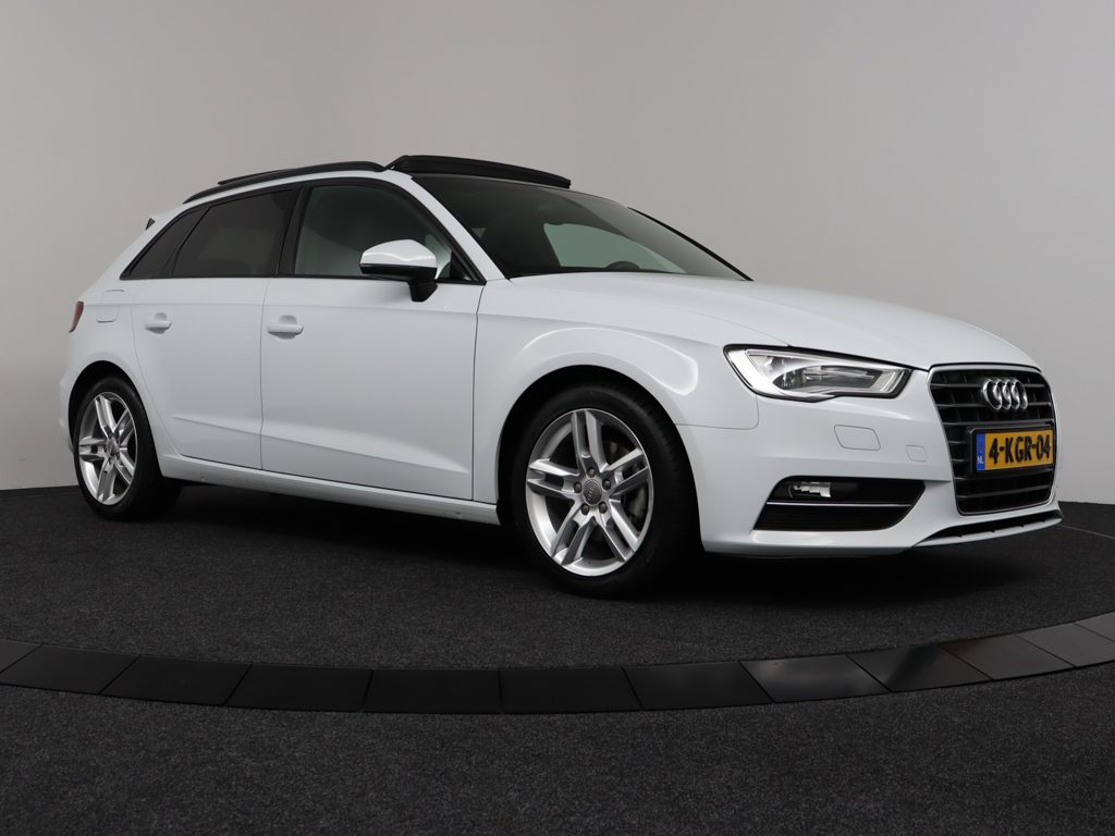 Audi A3 Sportback 1.4 TFSI Ambition Pro Line plus, Orig.NL – 12 MND GARANTIE | Panorama | Keyless | NAVI | Bi-Xenon | Cruise | Sportstoelen | 100% Onderhouden!! -RIJKLAAR