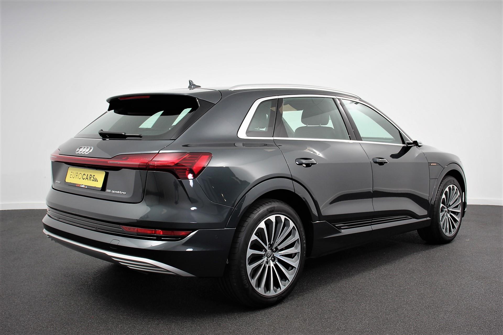 Audi e-tron 55 Quattro Advanced S-Line  | Navigatie | 360* Camera | Side/Lane Assist | Head Up Display | Virtuele Buitenspiegels | 21 Inch Lichtmetaal |