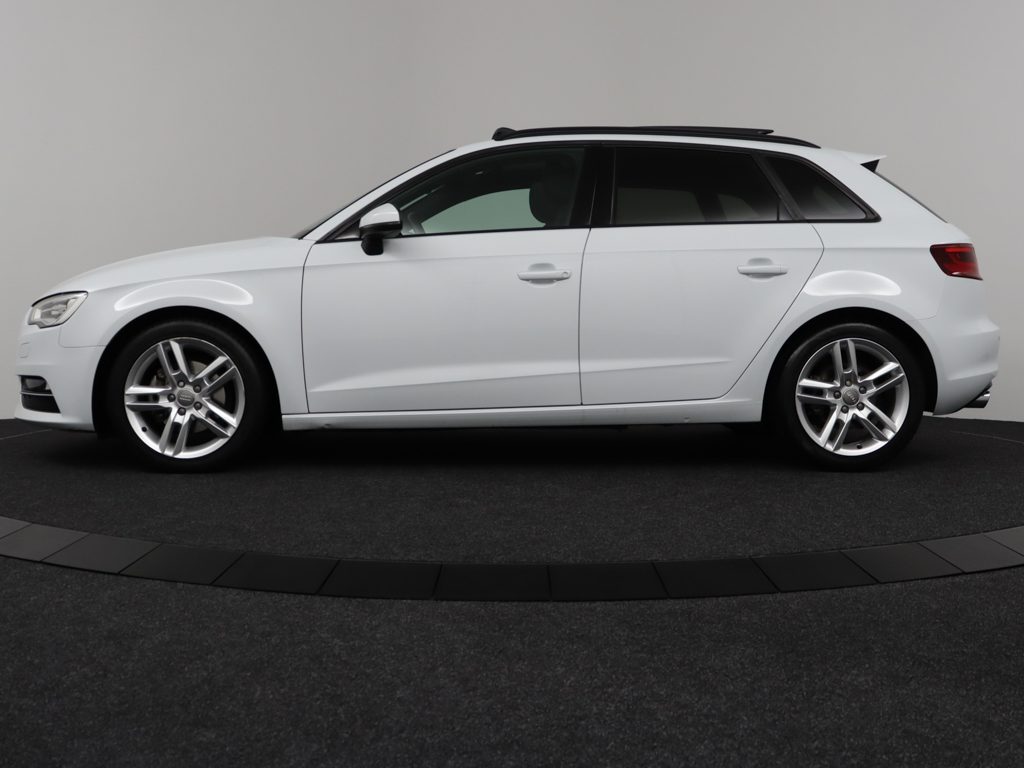 Audi A3 Sportback 1.4 TFSI Ambition Pro Line plus, Orig.NL – 12 MND GARANTIE | Panorama | Keyless | NAVI | Bi-Xenon | Cruise | Sportstoelen | 100% Onderhouden!! -RIJKLAAR