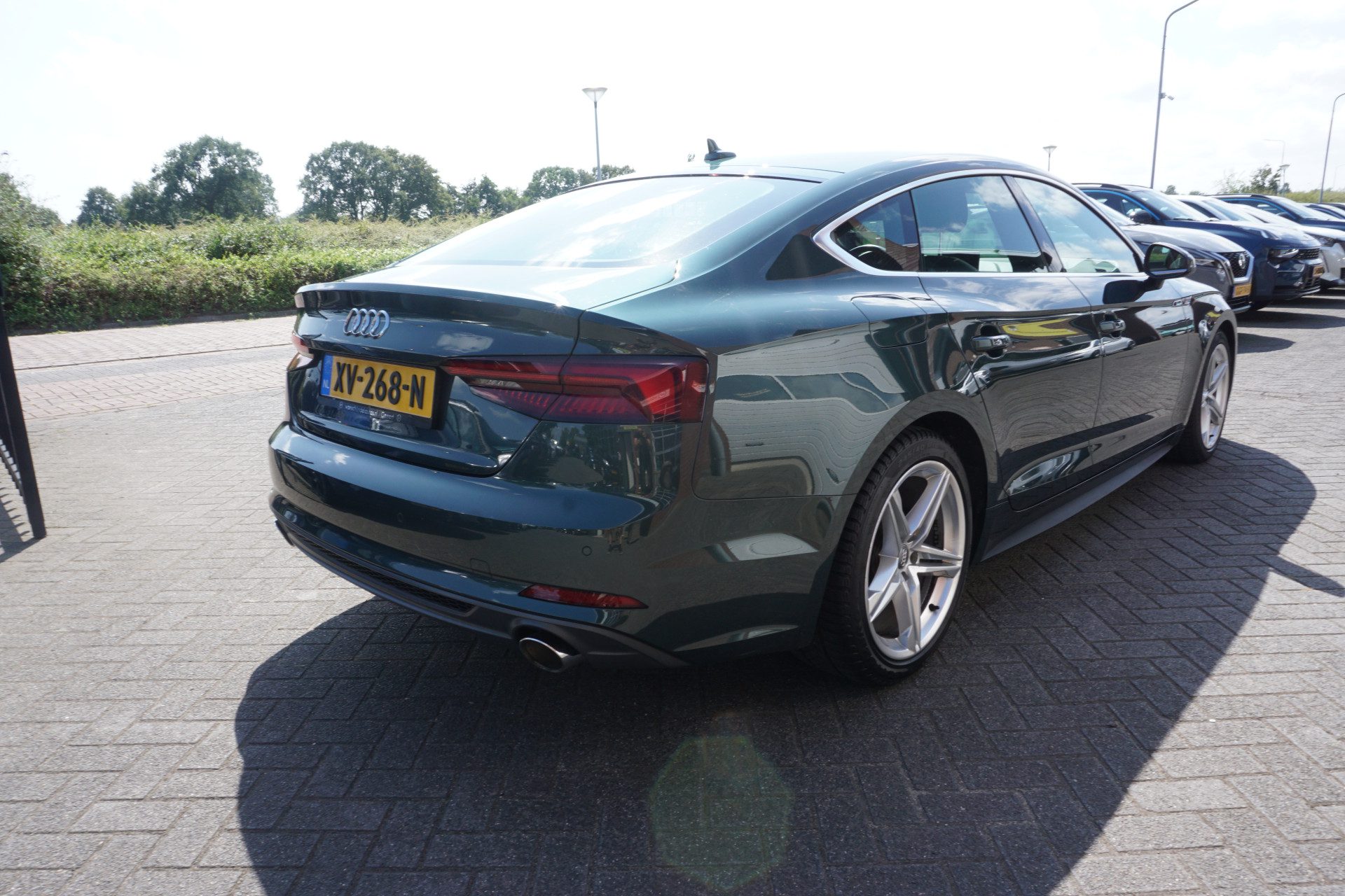 Audi A5 Sportback 35 TFSI SPORT S-LINE EDITION 2X S-LINE ORIGINEEL NEDERLANDS PERF STAAT FULL LED NAVIGATIE 1/2 LEDER ELECTR.KLEP NAVIGATIE ECC AIRCO CRUISECONTROL PARKEERSENSOREN BLUETOOTH CHROOM LMV ENZ…