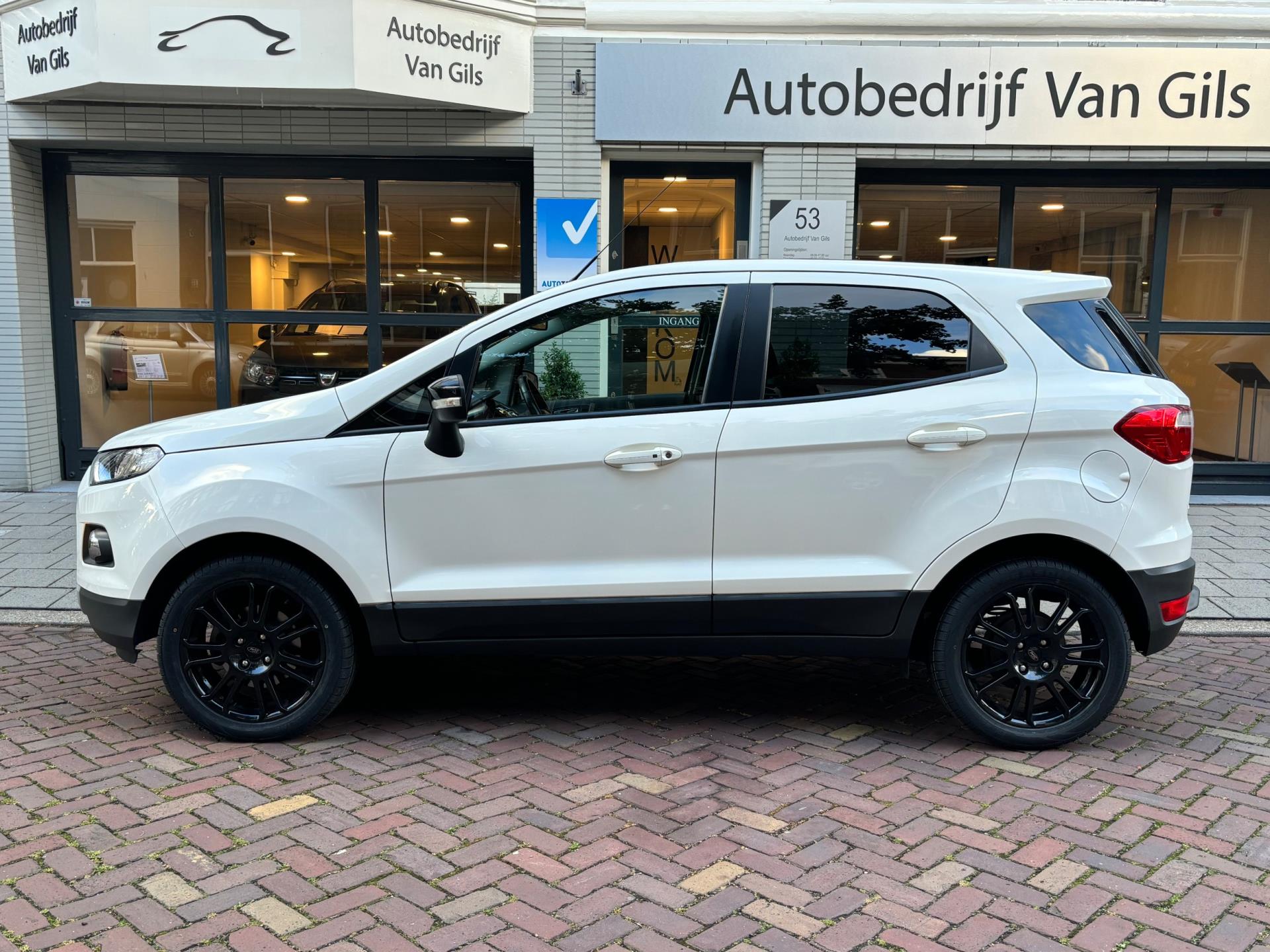 Ford EcoSport 1.0 EcoBoost Titanium S | AIRCO | KEYLESS | NAVIGATIE | PDC | LMV 17 | 1/2 LEDER | STOELVERWARMING |