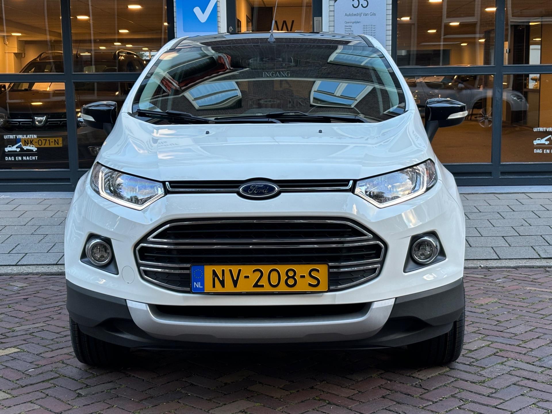 Ford EcoSport 1.0 EcoBoost Titanium S | AIRCO | KEYLESS | NAVIGATIE | PDC | LMV 17 | 1/2 LEDER | STOELVERWARMING |