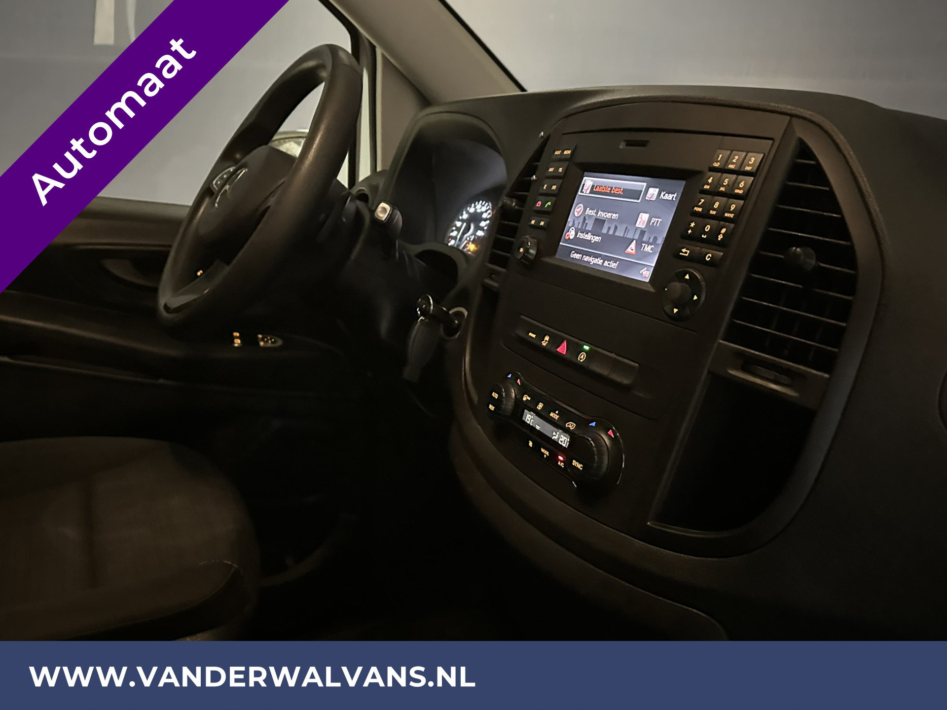 Mercedes-Benz Vito 114 CDI Automaat L1H1 Euro6 Airco | Navigatie | Camera | LM velgen Cruisecontrol, Trekhaak, Parkeersensoren