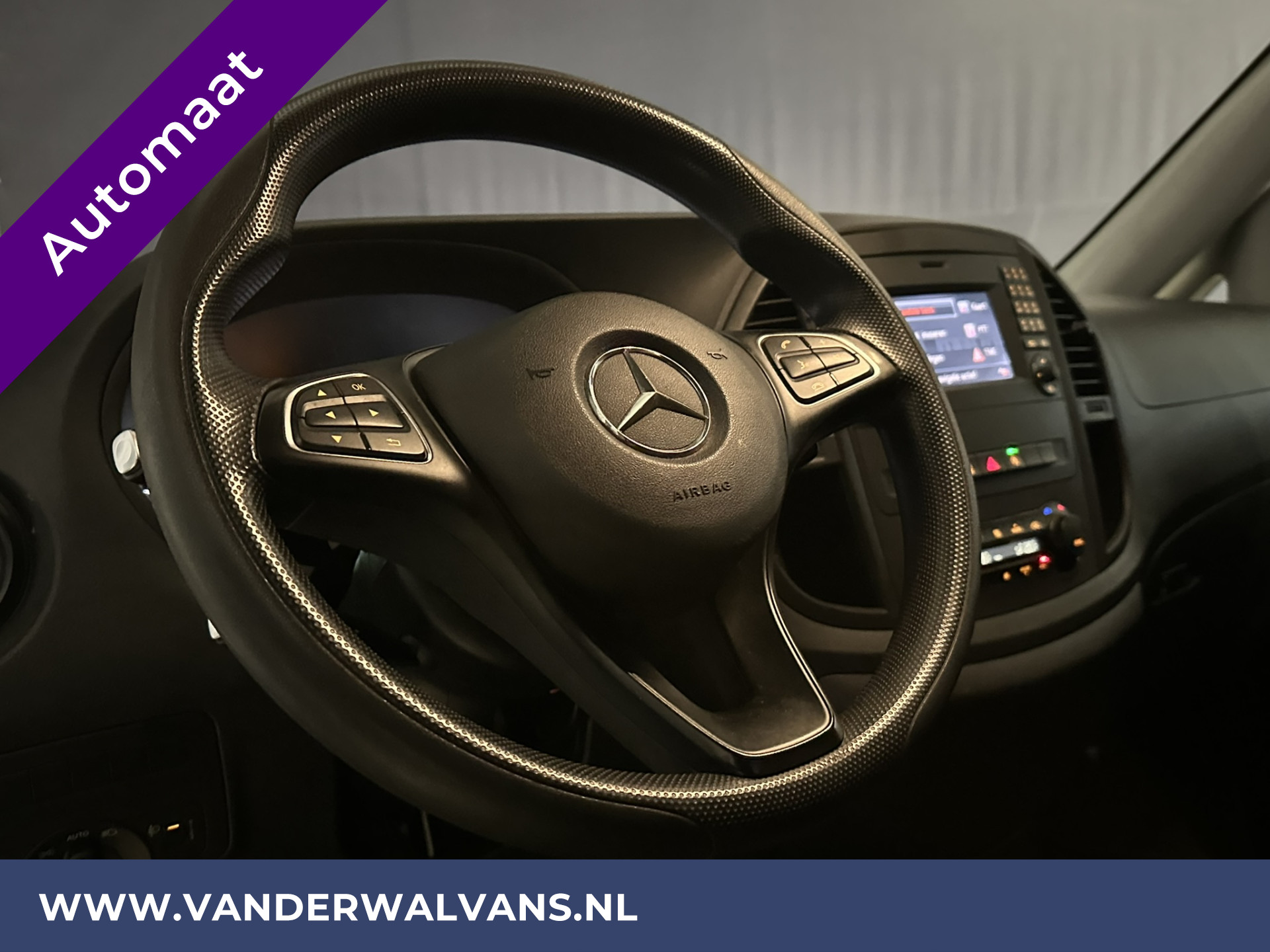 Mercedes-Benz Vito 114 CDI Automaat L1H1 Euro6 Airco | Navigatie | Camera | LM velgen Cruisecontrol, Trekhaak, Parkeersensoren