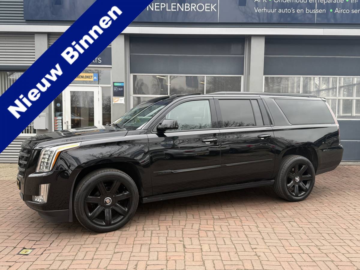 Cadillac Escalade Cadillac Escalade 6.2 V8 Premium 450PK ESV Platinum 7p 5xTV 22” LWB