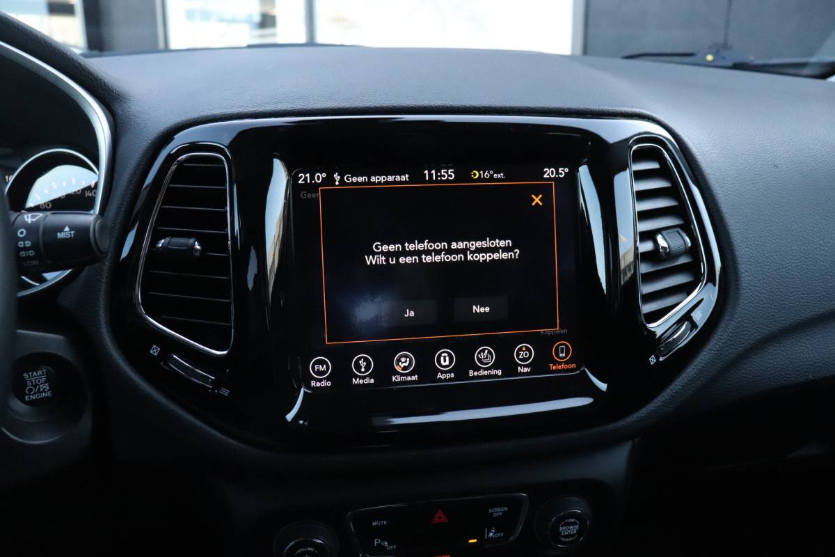 Jeep Compass Jeep Compass 1.4 MultiAir Opening Edition Plus | LEDER | MEMORY | STOEL/STUURVERW. | CAMERA | TREKHAAK | CRUISE | NAVI |