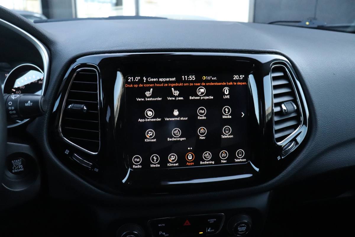 Jeep Compass Jeep Compass 1.4 MultiAir Opening Edition Plus | LEDER | MEMORY | STOEL/STUURVERW. | CAMERA | TREKHAAK | CRUISE | NAVI |