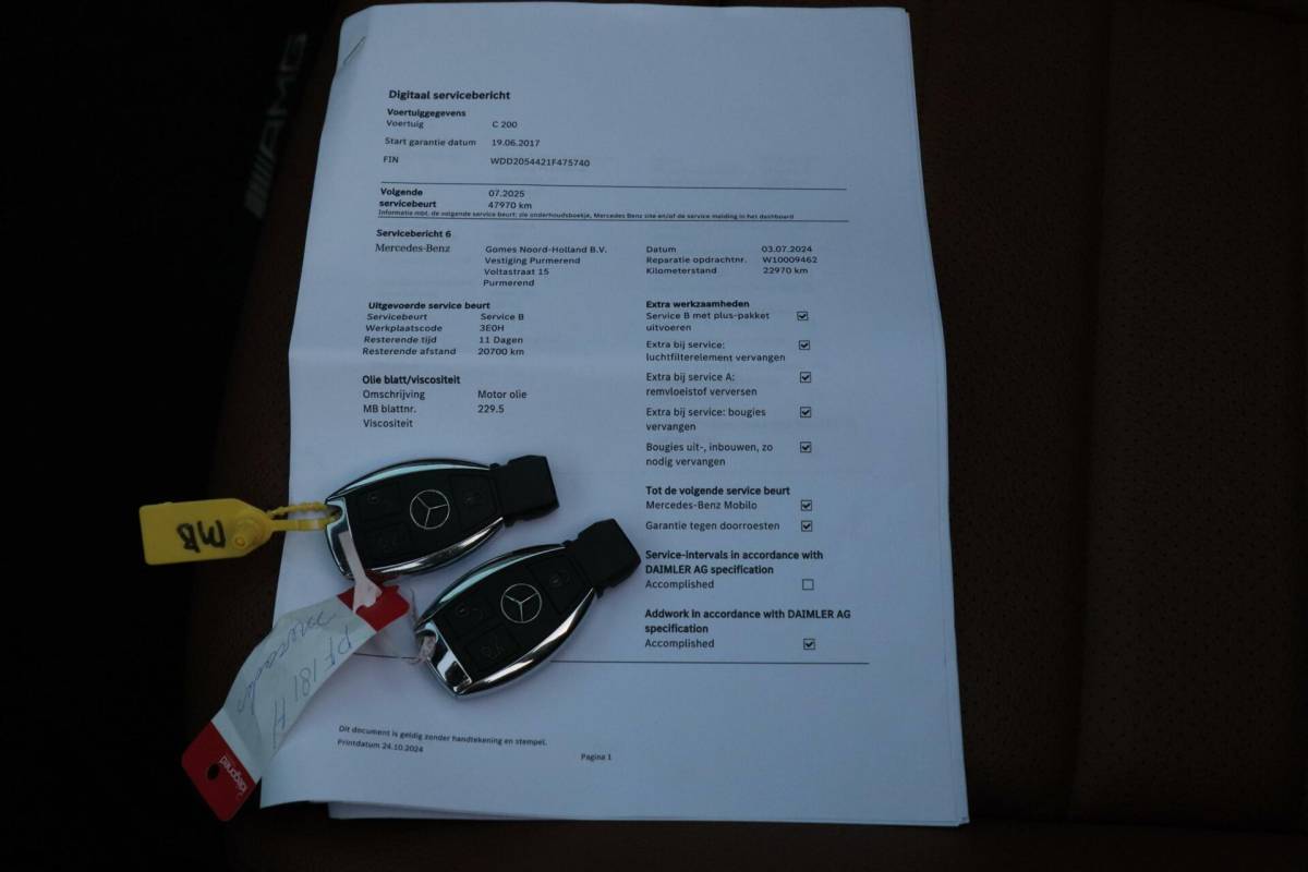 Mercedes-Benz C-Klasse Mercedes C-klasse Cabrio 200 184PK Aut. AMG Premium Airscarf|Nav|Sportzetels|Nekverw.|Stoelverw, koeling|Leder|Pdc|Lmv||Dealer onderhouden|1e eigenaar|23DKM!|