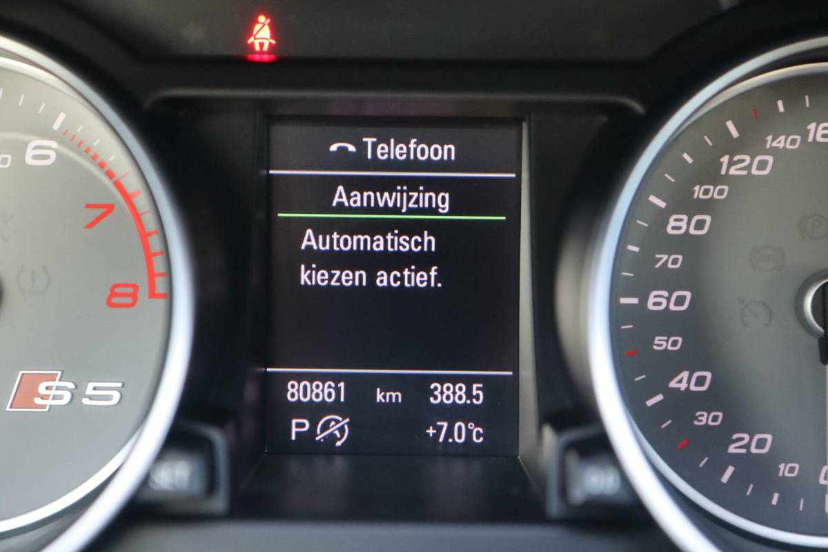 Audi S5 Audi S5 3.0 TFSI 334PK quattro Adapt. Cruise|Camera|Standkachel|B & O|Memory seats|Key-Less|Leder|Navi|Xenon|Ecc|Stoelverw.