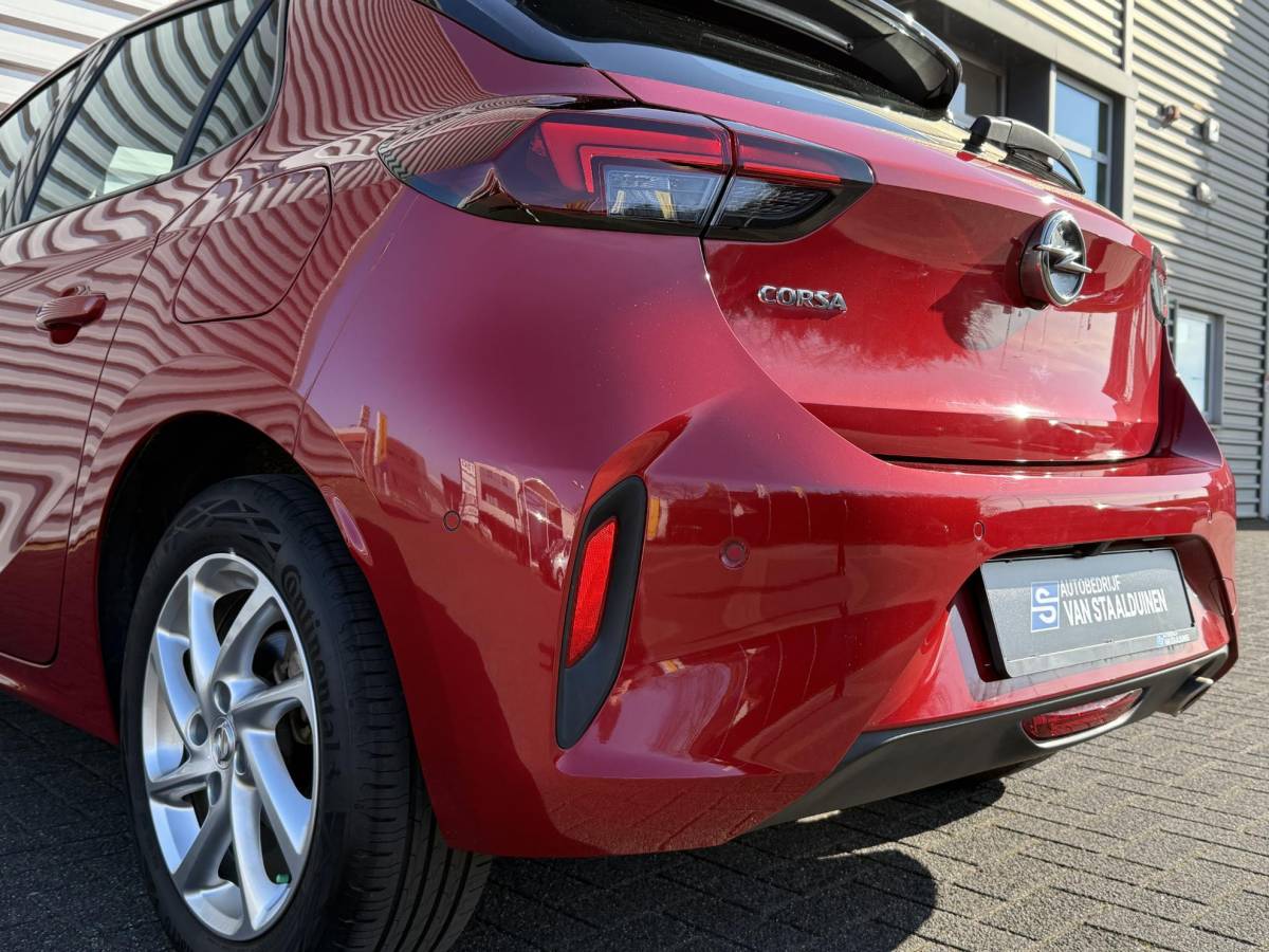 Opel Corsa Opel Corsa 1.2 Turbo 100PK GS Line | Parkeersensoren voor, achter + camera | Navi |Apple carplay en Android auto!