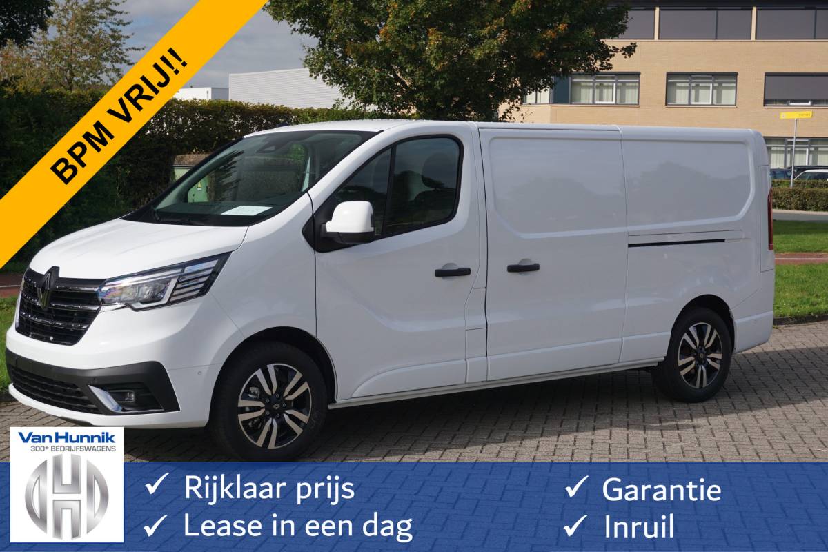 Renault Trafic Renault Trafic 170PK L2H1 LUXE EDC AUT BPM VRIJ!! Navi, LM Velg, Betimmering, Trekhaak, 2x Schuifdeur!! NR. 331