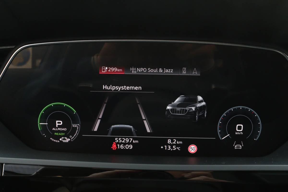 Audi e-tron Audi e-tron Sportback 55 quattro S-Line 95 kWh Pano/Matrix LED/Camera/Optiek Zwart/ACC/Elek. stoelen/20″
