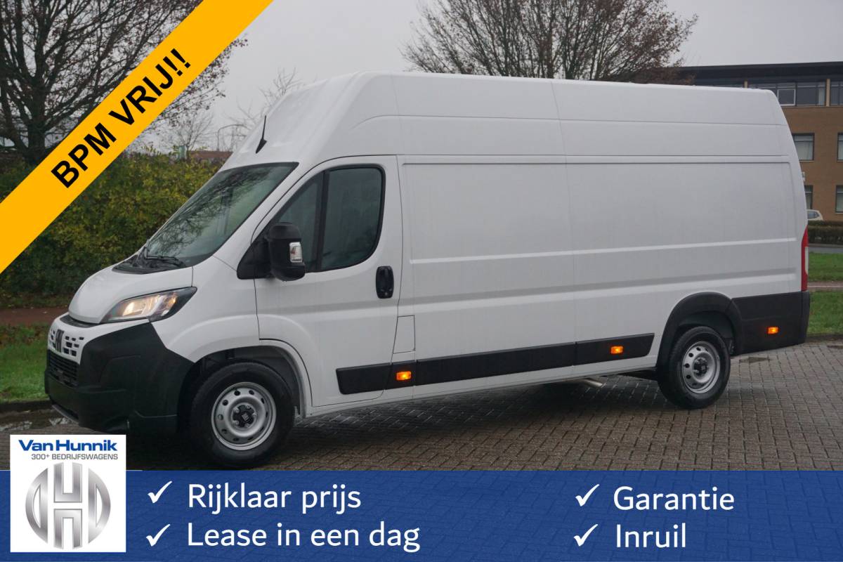 Fiat Ducato Fiat Ducato MAXI 35 140PK L4H3 Series 10 BPM VRIJ!! Airco, Cruise, Camera, 270Gr Deur!! NR. 671