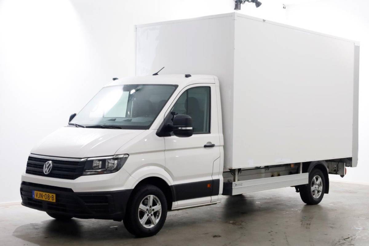 Volkswagen Crafter Volkswagen Crafter 35 2.0 TDI Bakwagen met laadklep en zijdeur 1.117kg laadvermogen 03-2021