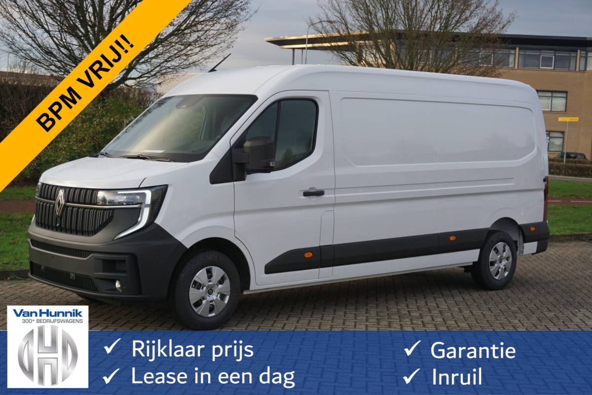 Renault Master Renault Master T35 150PK Extra L3H2 BPM VRIJ!! 10″ R-Link scherm, Camera, Trekhaak 270Gr Deur!! NR. E816*