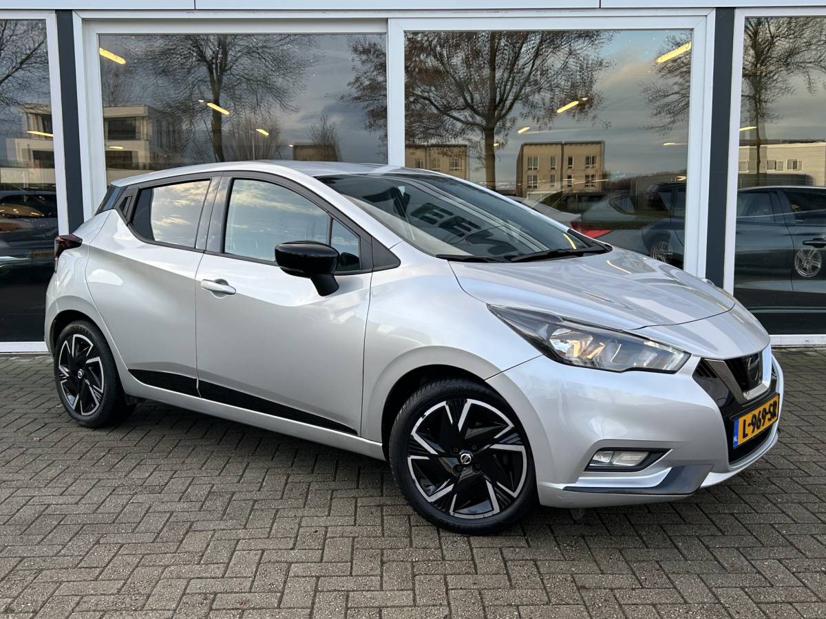 Nissan Micra Nissan Micra 1.0 IG-T N-Design 50% deal 6.225.- ACTIE Cruise / PDC Achter / Navi / Airco