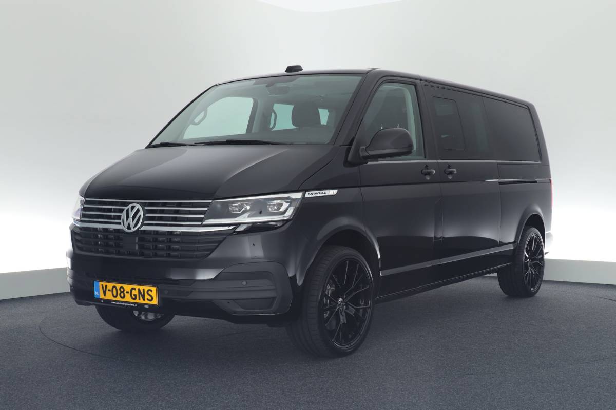 Volkswagen Transporter Volkswagen Transporter Caravelle 2.0 TDI 204pk DSG L2H1 32 DC Schuifdeur L+R Virtual Cockpit Leder Navigatie Stoelverwarming