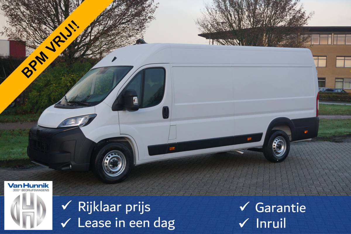 Peugeot Boxer Peugeot Boxer Heavy 2.2HDI L4H2 180PK EAT8  Automaat BPM VRIJ!! Cruise, Airco, 3.0T Trekgewicht!! Nr. 585