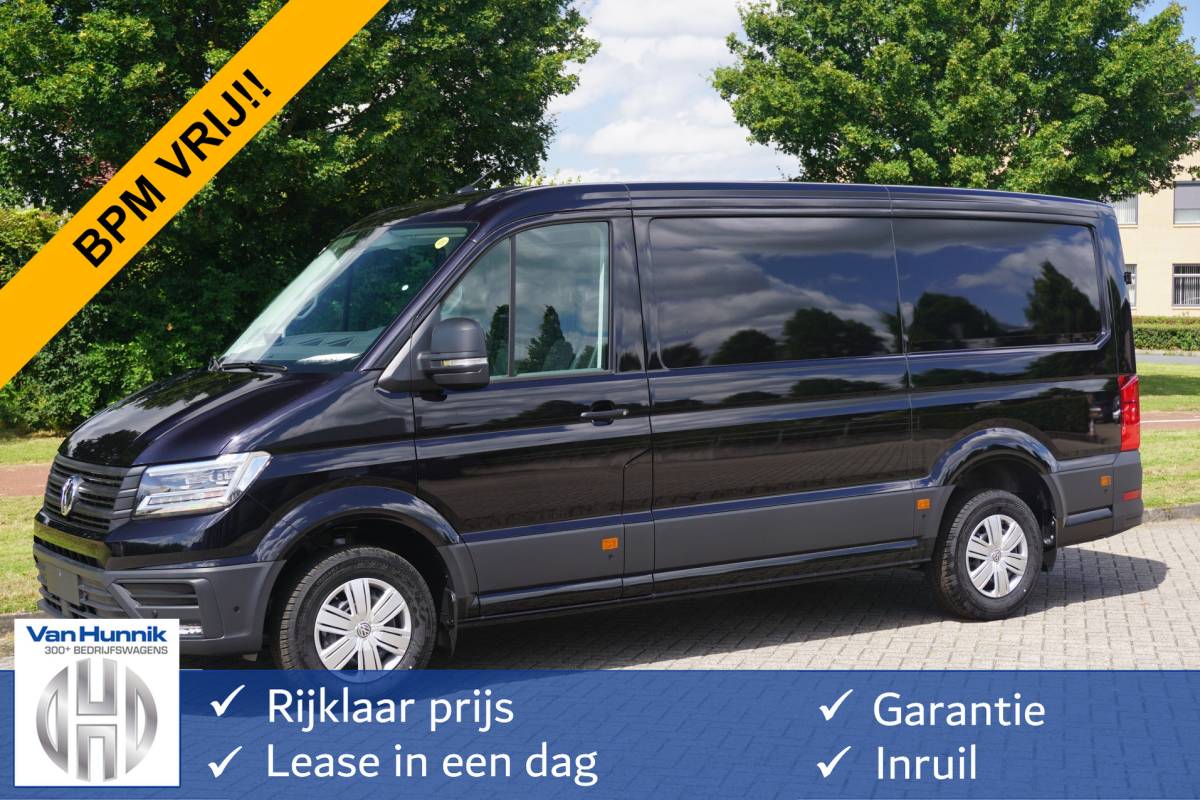 Volkswagen Crafter Volkswagen Crafter 35 177PK L3H2 AUT Facelift BPM VRIJ!! 13″ Navi, Cam, Gev. Stoel, Alarm, LED!! NR. C931*