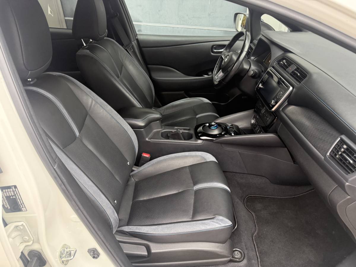 Nissan Leaf Nissan LEAF Tekna 40 kWh Bj 2019 Km 74.014 Leer,Stoelverwaming,Navi,Camera,17Inch 150PK