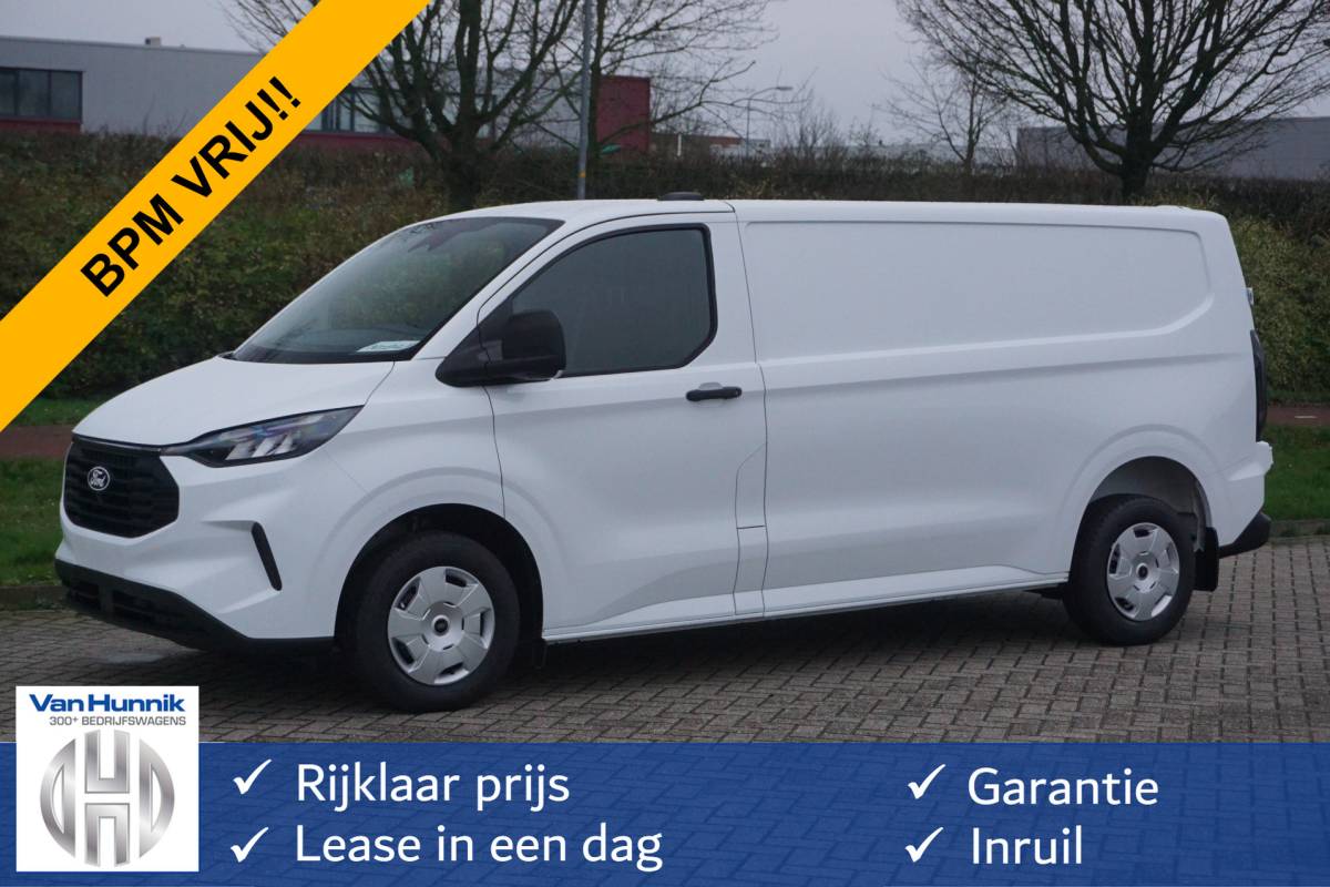 Ford Transit Custom Ford Transit Custom 280L 110PK Trend BPM VRIJ!! 13″ Sync Scherm incl. Apple CP/ Android A, Cam, LED!! NR. 348