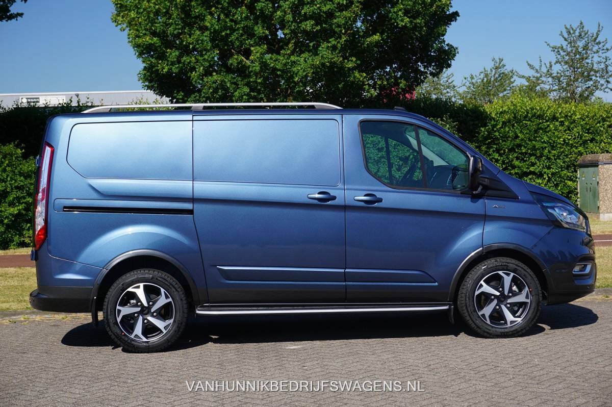 Ford Transit Custom Ford Transit Custom 300S Active 130PK BPM VRIJ!! Airco,  Cruise, Apple CP/ Android Auto, Camera, 17″ LM Velg!! NR. 270