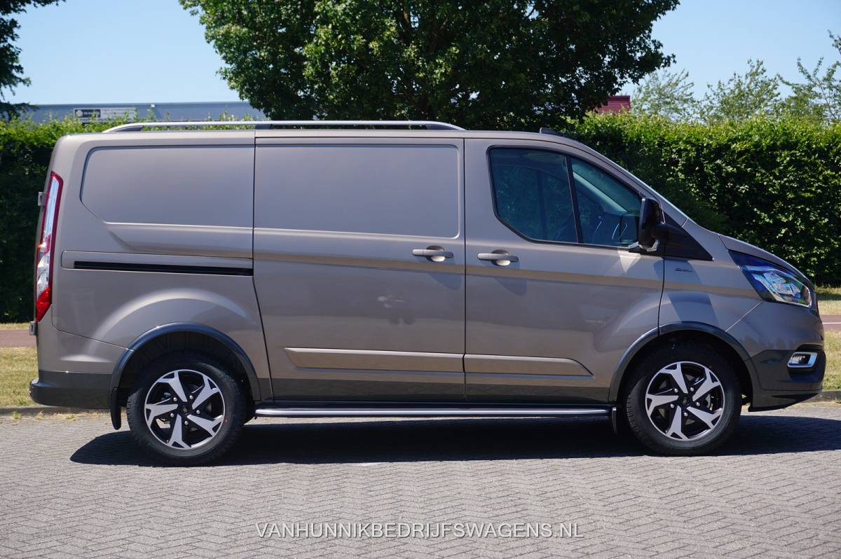 Ford Transit Custom Ford Transit Custom 300S Active 130PK BPM VRIJ!! Airco, Cruise, Apple CP / Android Auto, 17″ LM Velg!! NR. 339