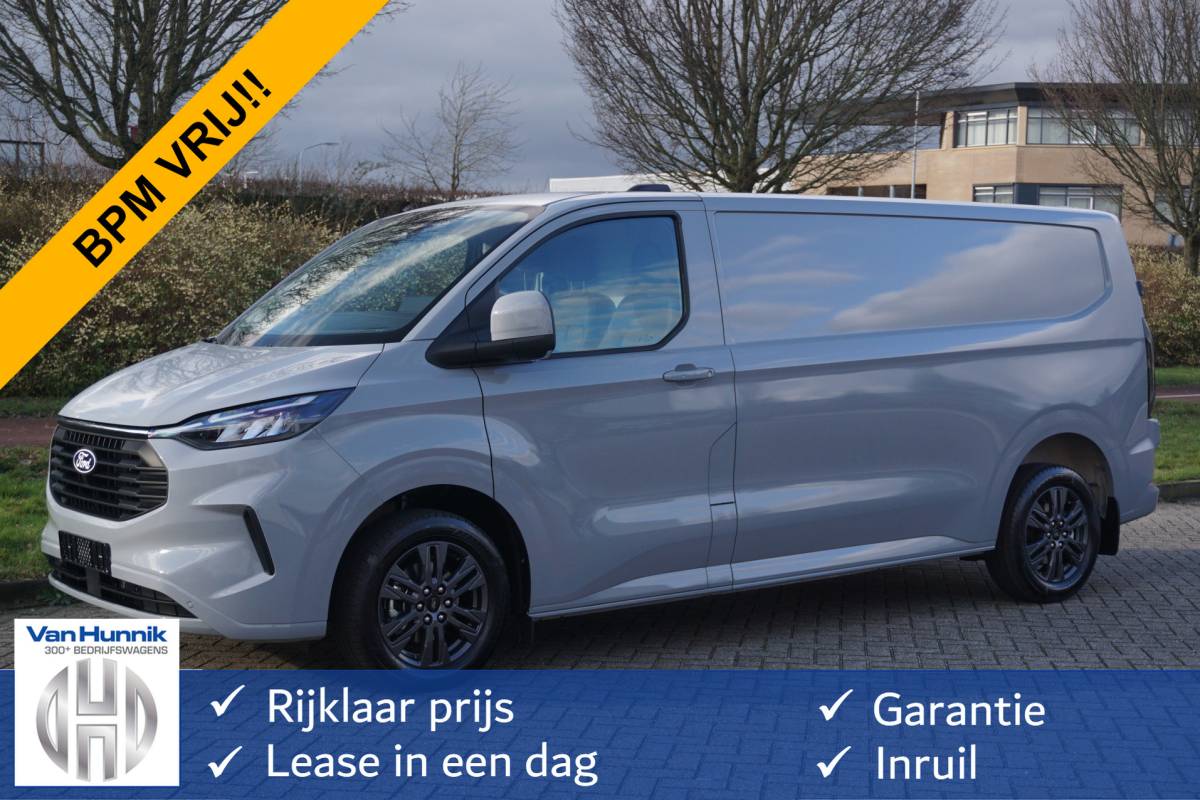 Ford Transit Custom Ford Transit Custom 320L 136PK Limited BPM VRIJ!! 13″ Sync 4 Apple CP, Camera, 17″ LM, LED!! NR. 799