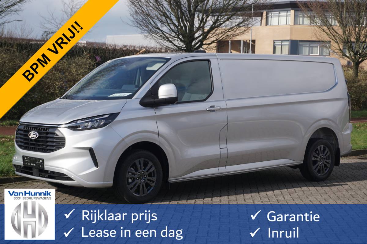 Ford Transit Custom Ford Transit Custom 320L 136PK Limited BPM VRIJ!! 13″ Sync 4 Apple CP, Camera, 17″ LM, LED!! NR. 401