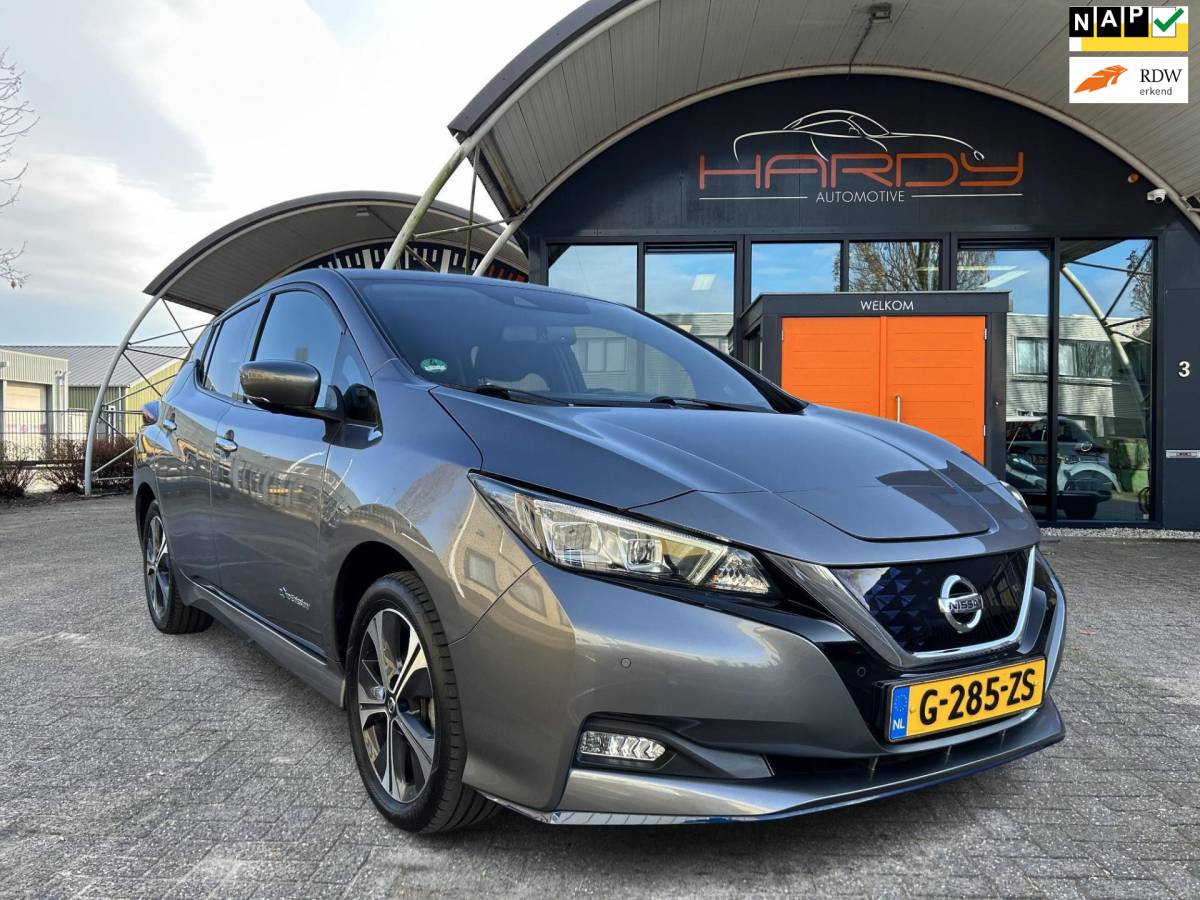 Nissan Leaf Nissan LEAF E+ Tekna 62 kWh 92% SOH Batterij Certificaat LEER BOSE CARPLAY 1e EIGENAAR Rijklaarprijs!