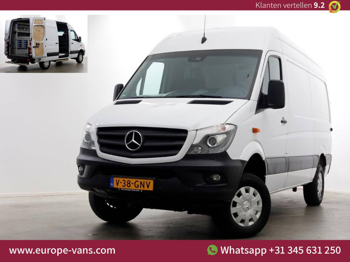 Mercedes-Benz Sprinter Mercedes-Benz Sprinter 316 CDI 163pk E6 4X4 ZG1 L2H2 Airco/Xenon/Inrichting 10-2016