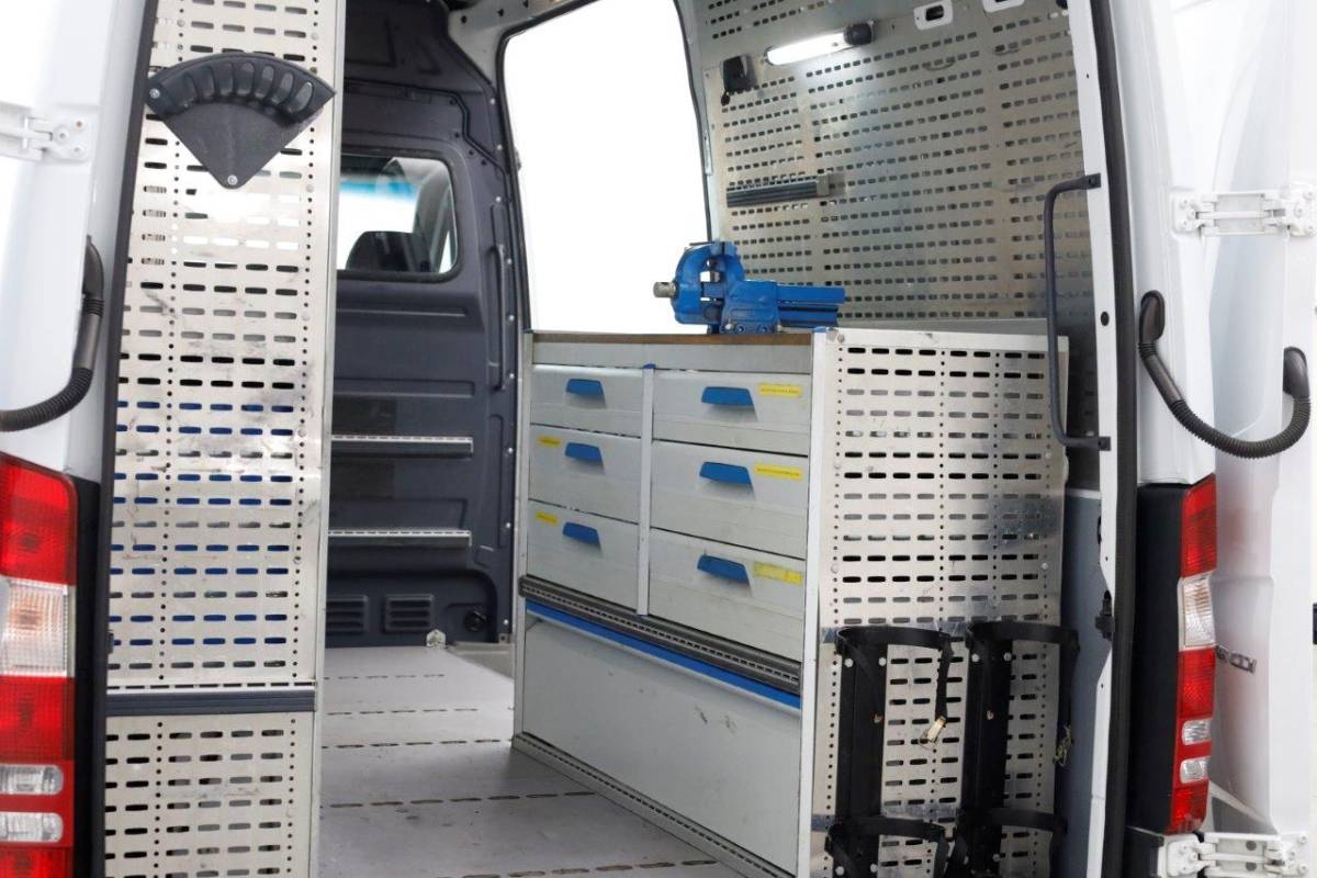 Mercedes-Benz Sprinter Mercedes-Benz Sprinter 316 CDI 163pk E6 4X4 ZG1 L2H2 Airco/Xenon/Inrichting 10-2016
