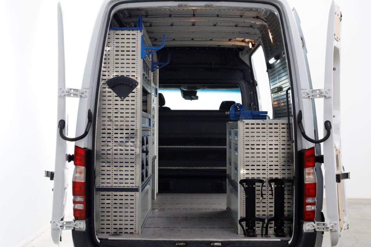 Mercedes-Benz Sprinter Mercedes-Benz Sprinter 316 CDI 163pk E6 4X4 ZG1 L2H2 Airco/Xenon/Inrichting 10-2016