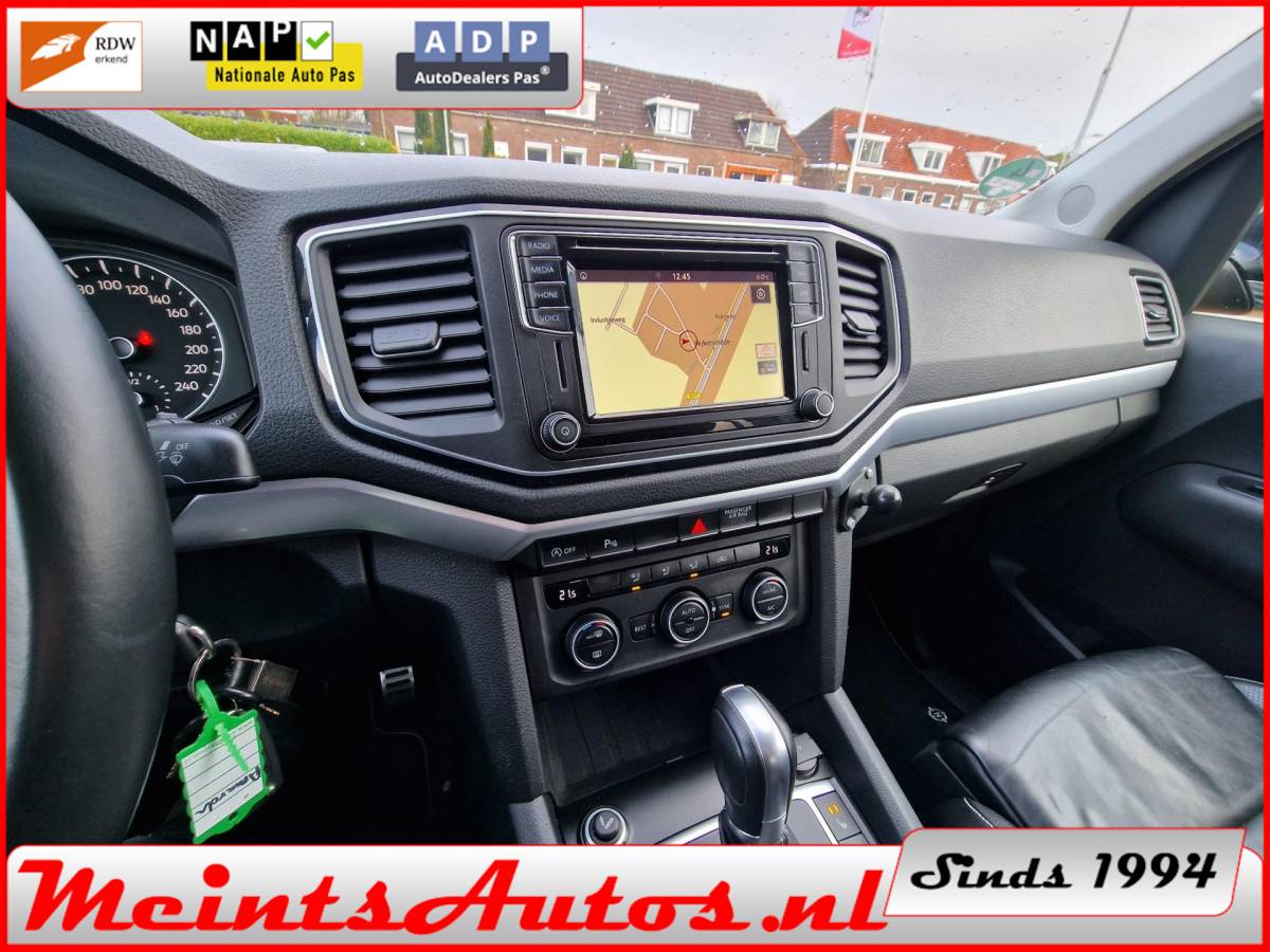 Volkswagen Amarok Volkswagen Amarok 3.0 TDI 4Motion V6 224Pk DC Dubbele Cabine XL Euro6 AVENTURA Grijs Kenteken SPER !!!