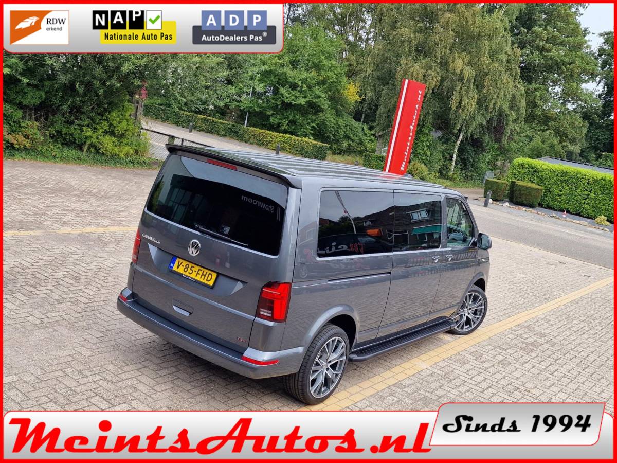 Volkswagen Transporter Volkswagen Transporter CARAVELLE T6.1 2.0 TDI 204Pk 32 DC LEDER Dubbele Cabine DSG L2H1 DIG. COCKPIT ADAPT. CRUISE, LED, 2x SCHUIF