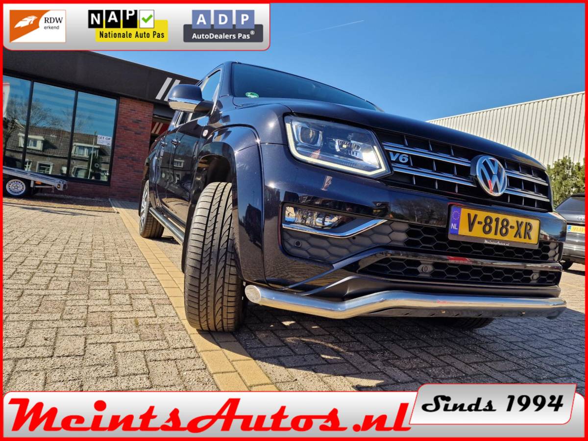 Volkswagen Amarok Volkswagen Amarok 3.0 TDI 4Motion V6 258Pk DC Dubbele Cabine XL E6 AVENTURA STANDKACHEL Grijs Kenteken