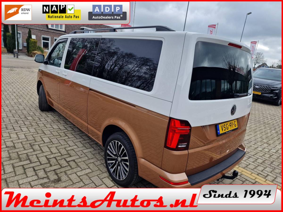 Volkswagen Transporter Volkswagen Transporter T6.1 2.0 TDI 204Pk Bulli 4-MOTION DC Dubbele Cabine DSG 31 L2H1 DIG. COCKPIT ADAPT. CRUISE LED, 2x Schuif