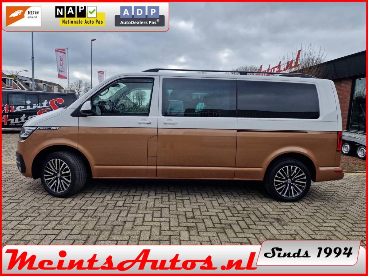 Volkswagen Transporter Volkswagen Transporter T6.1 2.0 TDI 204Pk Bulli 4-MOTION DC Dubbele Cabine DSG 31 L2H1 DIG. COCKPIT ADAPT. CRUISE LED, 2x Schuif